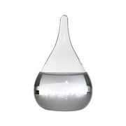 Topwoner Stylish Desktop Weather Forecast Water Drop Glass Bottle for Valentine's Day Barometer Bottles Weather Station