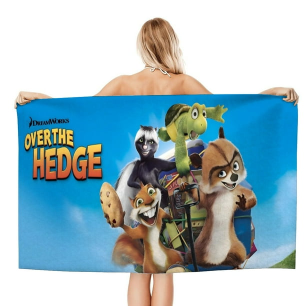 Vecinos Invasores Toalla de playa de secado rápido con diseño temático, regalo para mujeres y niñas, ideal para cumpleaños, fans, amantes de la música, uso en la playa o al aire libre, 78 × 150 cm