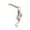 C, variant on Durable Metal Mantel Stocking Hooks Secure Grip Design Shelf Stair Tabletop Decor Display Holders