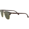 thumbnail image 4 of Ray-Ban Rb3016f Clubmaster Asian Fit Square Sunglasses, 4 of 5