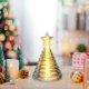 thumbnail image 4 of LED Christmas Tree Candle Ornament with Timer, Flameless Electronic Candle Light for Holiday Decor, Home Tabletop Fireplace Mantel Party Wedding Festival Celebration Decoration, Warm White Lights, 4 of 6