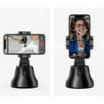 thumbnail image 2 of WIN4DEALS Tracking Mobile Phone Holder 360° Rotation Face Phone Camera Shooting Phone Stand - Black, 2 of 6
