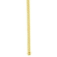 thumbnail image 4 of JewelStop 10K Yellow Gold 4.5mm Semi-Solid Miami Cuban Chain with Polished Finish and Box Clasp - 18in,24in,22in,24in (22in), 4 of 7