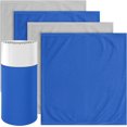 thumbnail image 1 of 4 Pack 411 Replacement Washable Pre-Filters for Blueair Blue Pure 411, 411+, 411 Auto and Mini Air Purifier, Removes Pollen, Dust, Pet Dander,2 X Lunar Rock+2X Diva Blue, 1 of 8