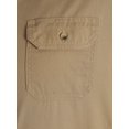 thumbnail image 2 of Wrangler Men's and Big & Tall Long Sleeve Stretch Twill Shirt, up to Size 3XLT, 2 of 3