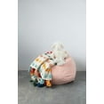 thumbnail image 3 of Desert Fields Cotton Throw with Tassels and Tufted Dots, 60" x 50", Multicolor, 3 of 3