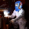 thumbnail image 2 of Welding Helmet, True Color Solar Power Auto Darkening Welding Helmet Welder Hood with Adjustable Shade Range for Mig Tig Arc Sensor Welder Mask, 2 of 8