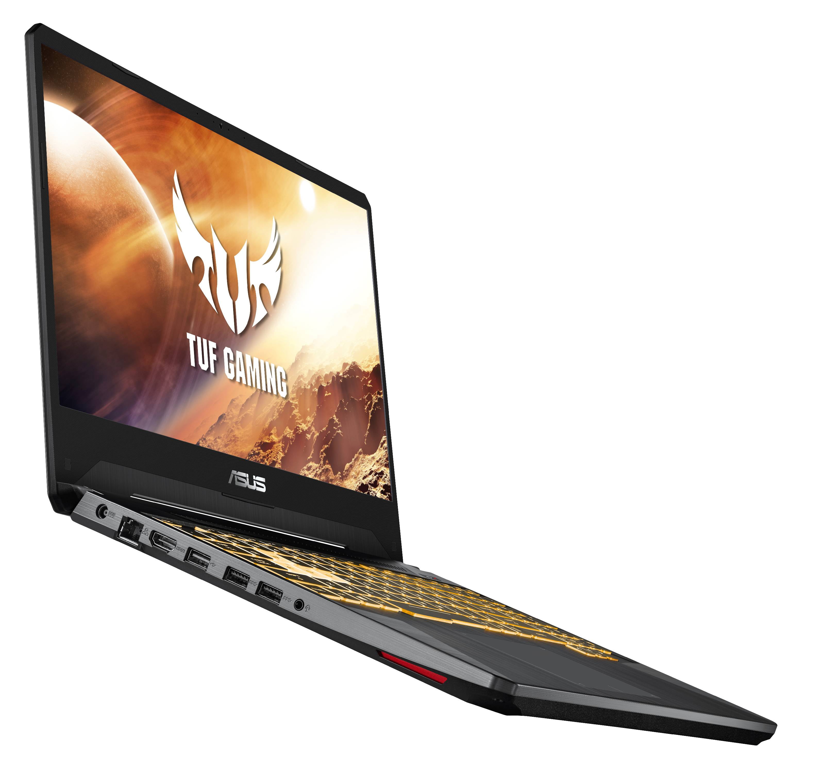 Asus Tuf 15 6 Full Hd Gaming Laptop Amd Ryzen 7 R7 3750h Geforce Gtx 1650 8gb Ddr4 256gb Pcie Ssd Windows 10 Home Black Fx505dt Wb72 Walmart Com Walmart Com