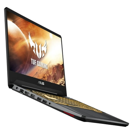 ASUS TUF 15.6" Full HD Gaming Laptop, AMD Ryzen 7 R7-3750H, GeForce GTX 1650, 8GB DDR4, 256GB PCIe SSD, Windows 10 Home, Black, FX505DT-WB72