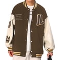 thumbnail image 2 of Sudadera Bomber Shendy Vendy Para Hombre Estilo Universitario Beisbolera, 2 of 5