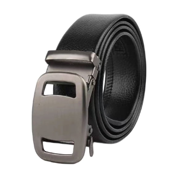 GSPCLAM Men's Belt Smooth Automatic Ratchet Belt for Daily Work, Streetwear Lightweight Click Belt