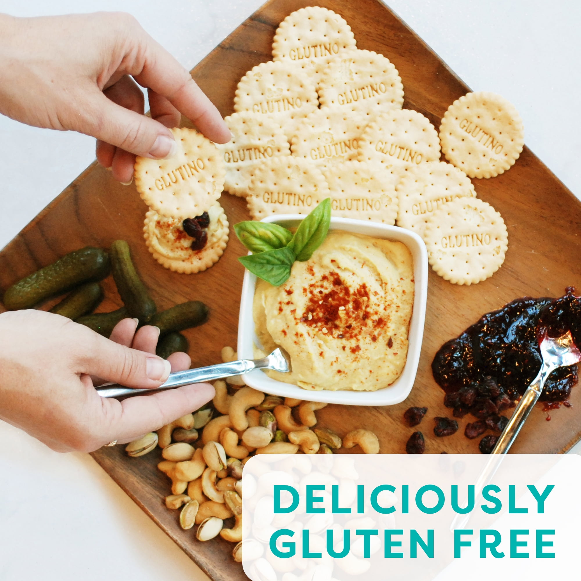 Glutino Gluten Free Original Crackers - 125 g (1 x 125 g)