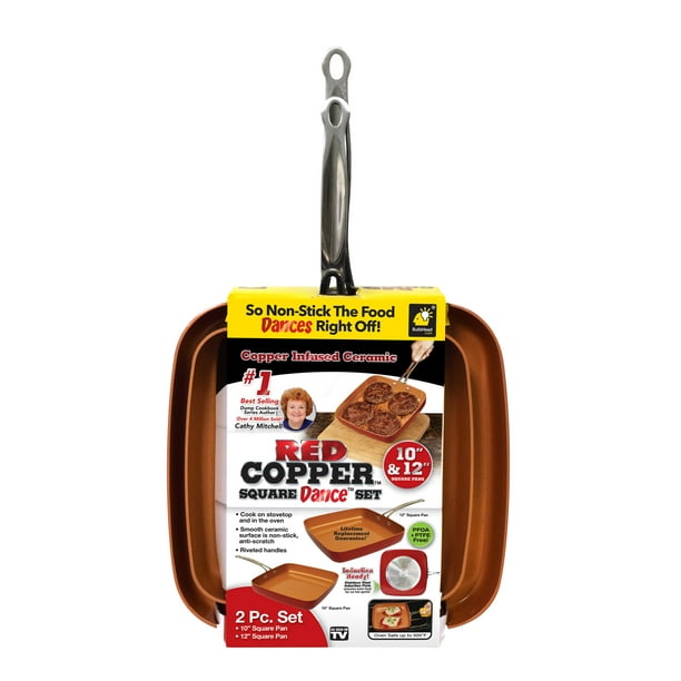 Featured image of post Copper Pan As Seen On Tv Walmart : I have a 8 red copper pan that nest in the (8.5 and 9.5 2pack) gotham steel pans that sears sells that nests in the 10 red copper pan, that nests into the 12 red copper pan that you can also find at a sears store.