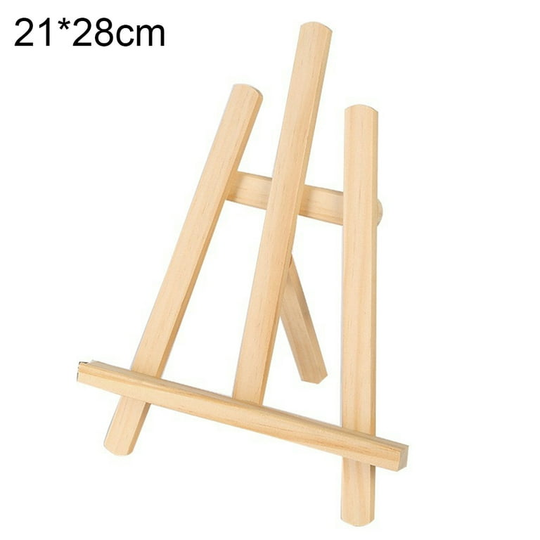  MEEDEN Wooden Easel Stand for Painting/Display Adjustable,  Holds Canvas up to 48, Painting Easel for Adults, Wood Art Easel for  Painting, Standing Easel for Adults,Black