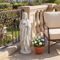 thumbnail image 5 of Costway 29.5" Virgin Mary Statue, Our Lady of Lourdes Statue for Garden, Yard, Lawn, 5 of 10