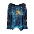 thumbnail image 4 of Chandails de Noël pour Femmes 2025 Col Rond Hiver Mignons Pulls, 4 of 4