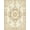 Cream Brown, Pattern 1, variant on ODIKA Neutral Boho Stacked Geometric Faded Dining Beige Table Farmhouse for Dorm Room, Small Living Apartment, Stain Resistant Low Profile