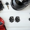 thumbnail image 4 of BRIGHTFUFU 2Ud Kit Completo Base Y Mecanismo De Visor Para Casco De Motocicleta Negro Para Uso Diario, 4 of 8