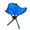 Blue, variant on Folding Chair, ZzCityTK Portable Lightweight Folding Stool, Heavy Duty 600D Oxford Fabric Outdoor Fishing Beach Chair Supports 80KG, Blue