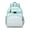 Greenish-blue, variant on Dental-Themed Waterproof Backpack - Lightweight Student Book Bag with Tooth Pattern, Adjustable Ergonomic Design for Spine Protection, Multiple Pockets & Breathable Padding for Teens & Daily Wearers
