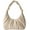 Beige, variant on Shoulder Bag for Women Moon Shaped Small Purse Vegan Leather Hobo Handbags Cute Mini Bag