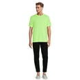 thumbnail image 4 of Athletic Works Men's and Big Men's Crew Neck Tee, 2-Pack, Sizes S-4XL, 4 of 6