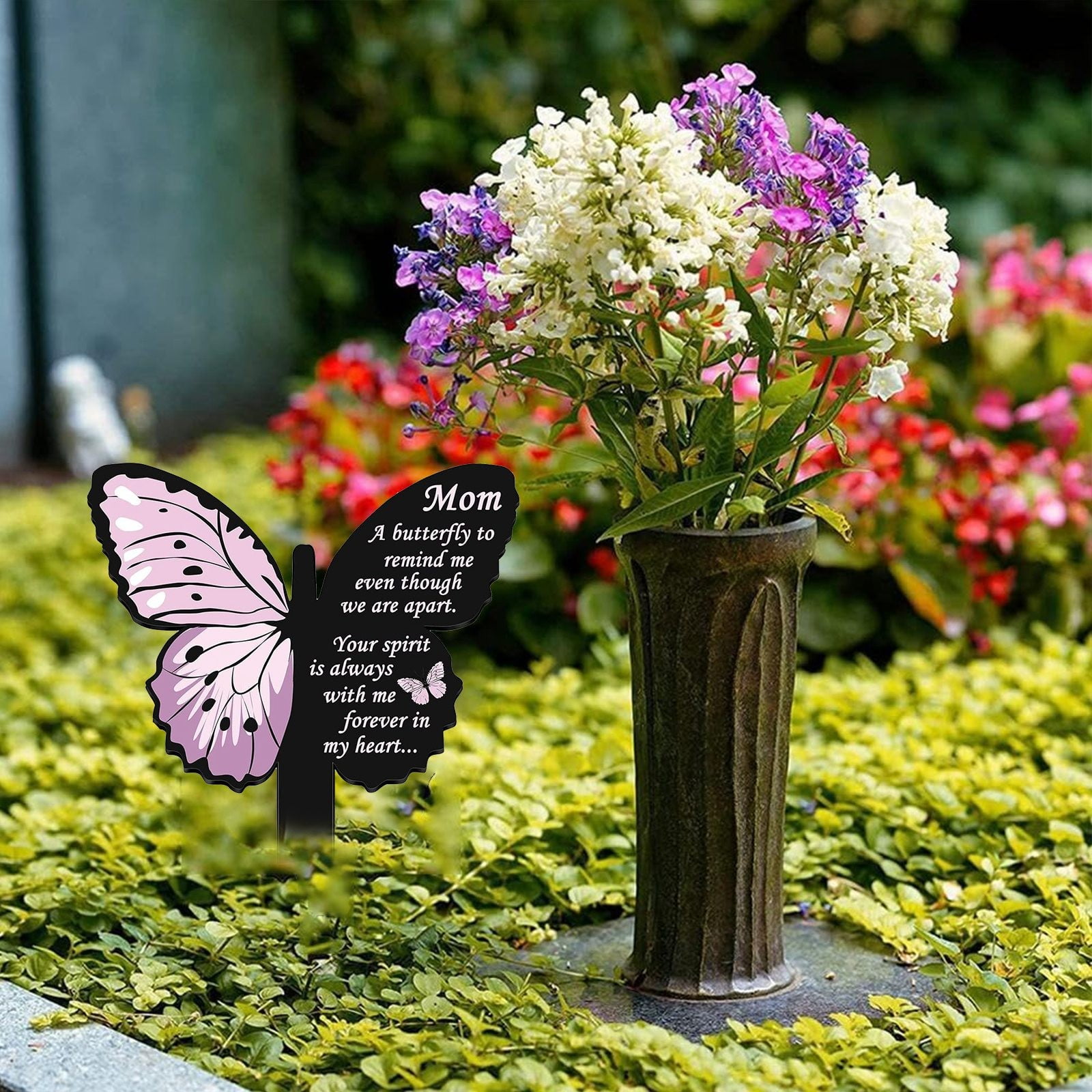 Butterfly Memorial Stakes Cemetery Decorations For Memorial Stakes ...