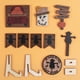 thumbnail image 5 of Fiudx Juego de Bandejas Escalonadas para Pascua, Decoración Primaveral de Madera, Mini Letreros de Madera, Accesorios Festivos para Chimenea o Cafetería, Adorno para El Hogar, Regalo de Pascua (1 Jue, 5 of 5