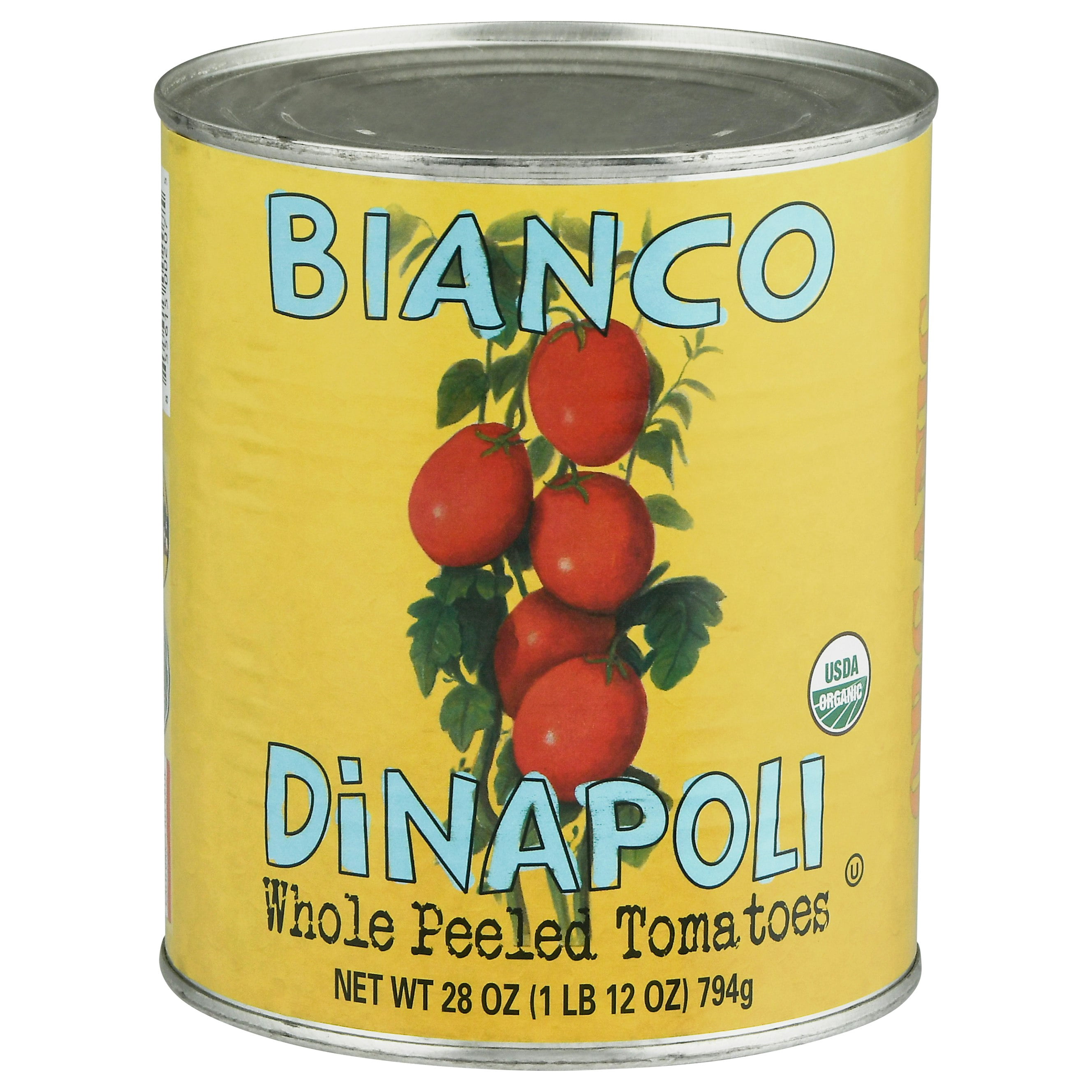 Bianco Di Napoli Whole Peeled Tomatoes Organic 28 oz (Pack Of 6)