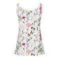 thumbnail image 6 of JINMGG Women's Summer Casual Sleeveless Blouse V Neck Tops T-Shirt Vest for Women Green M, 6 of 6