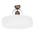 thumbnail image 1 of Ceiling Light Fixture, Flush Mount Stepless Dimmable LED Ceiling Light  for Bedroom, 1 of 7