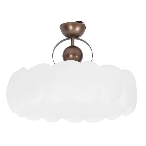 Ceiling Light Fixture, Flush Mount Stepless Dimmable LED Ceiling Light for Bedroom