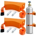 thumbnail image 1 of Soporte para tanque de propano TECWAP, soporte de pared de 2 piezas, 1 of 7