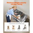 thumbnail image 4 of 34" Dog Grooming Bath Tub Stainless Steel w Stairs Faucet Showerhead, 4 of 6