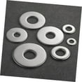thumbnail image 5 of Bybiment (500PCS) 1/8" x3/8 Steel 304 Metal Flat Washers for Screws and Bolts, for Factory Maintenance, Kitchen, Shop, and Construction, 5 of 6