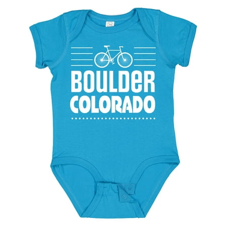 

Inktastic Boulder Colorado Biking Gift Baby Boy or Baby Girl Bodysuit