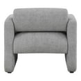 thumbnail image 5 of Furniture of America Prie Modern Boucle Fabric Indoor Armchairs & Accent Chairs, Gray, 5 of 10
