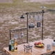thumbnail image 1 of Estante colgante para mesa de camping desmontable para pícnic al aire libre, pesca, mochilero, barbacoa FLhrweasw  Nuevo, 1 of 9