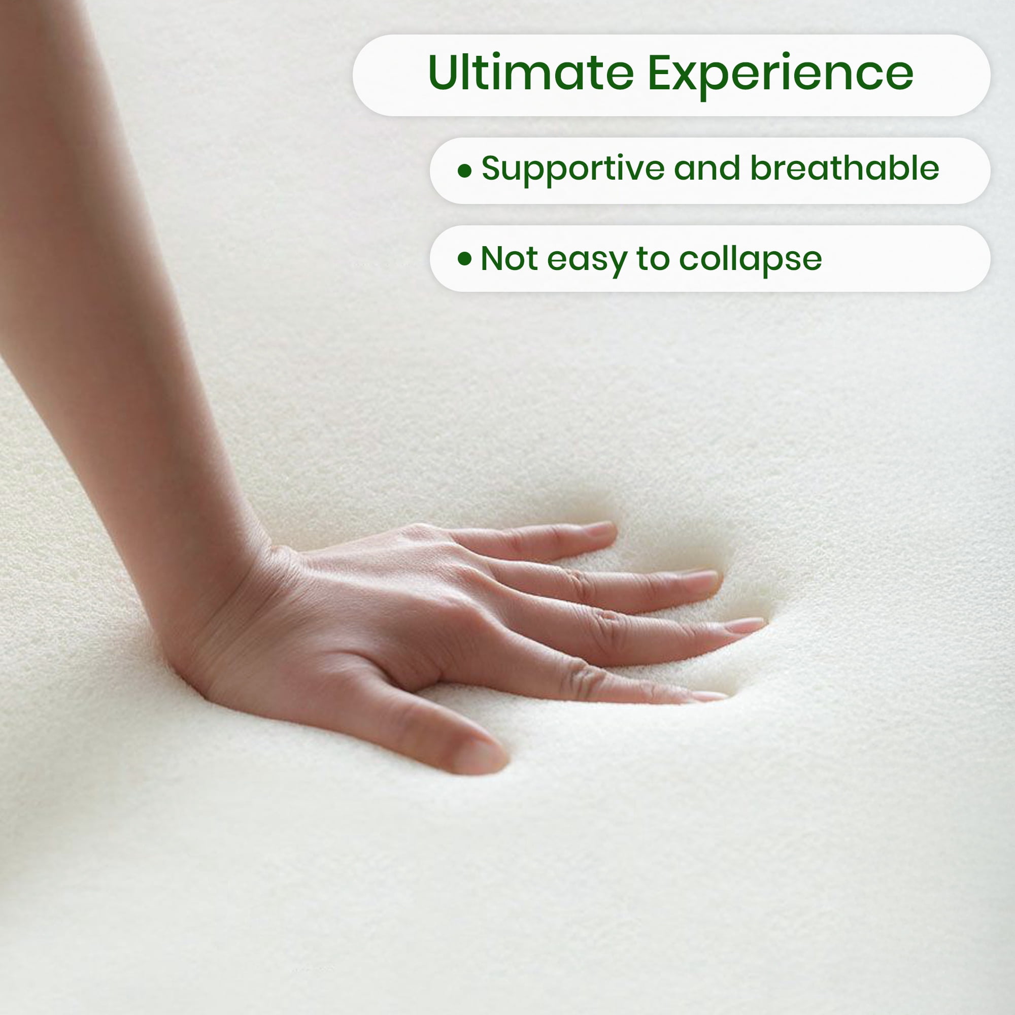 YINIX 81.6"  Convertible Sleeper Sofa Bed with 2 Pillows, Removable Floor Sofa Couch for Living Room Small Spaces, Green