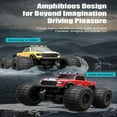 thumbnail image 2 of Olilia RC Cars 1/16 RTR Brushless RC Car for Adults Fast 50 mph RC Trucks All Terrain Hobby Trucks Electric Off-Road Monster Trucks 4WD Remote Control Car Waterproof Truck with Gyro(Blue), 2 of 14