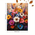 thumbnail image 3 of Qisvanset 12x16 Inch With Frame 2D Flat Wall Art Isaiah Flower Market Bible Verse Colorful Home Gift Art, 3 of 8