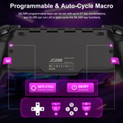 EUROA Switch Joycon Controller, Switch Controller for Switch/OLED with Programmable, Turbo, Vibrations Function