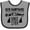 Heather and Black, variant on Inktastic New Hampshire Awesome Since 1788 Boys or Girls Baby Bib
