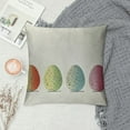 thumbnail image 2 of Wuche  Easter Bunny Egg Lumbar Throw Pillow Cover, Rabbit Spring Cushion Case Decoration for Sofa Couch, 2 of 5