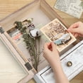 thumbnail image 4 of Xinhao 11'' x 3.9'' Rustic Wood Hd Glass Shadow Box, 4 of 7