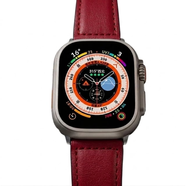 Correa Para Apple Watch, Piel Genuina, Compatible con Todas Las Series
