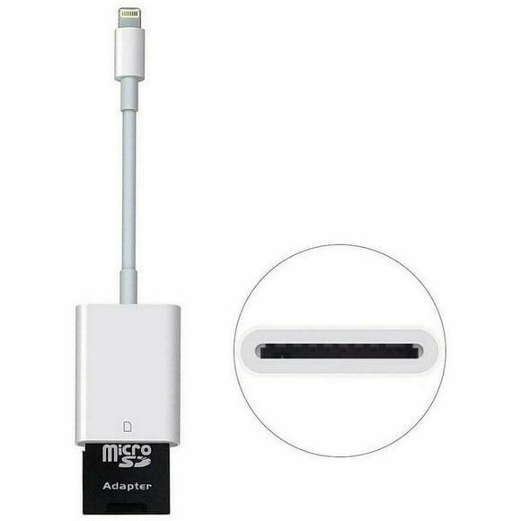 SD Card Reader for iPhone/iPad/Camera Trail Camera viewer Micro SD Card Adapter Support iOS System Portable Memory Card Reader is a Witness to Your Good Times