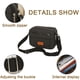 thumbnail image 4 of Bolso bandolera pequeño de moda con compartimentos dobles y cremallera, 4 of 5