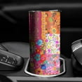 thumbnail image 3 of 20oz Pioneer Flower Skinny Tumblers Stainless Steel Tumbler with Lid and Straw,Vacuum Insulated Double Wall Travel Tumbler Cups with Cleaning Brush for Coffee,Tea, 3 of 6