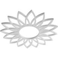 thumbnail image 2 of 16"OD x 5 5/8"ID x 1/2"P Daisy Architectural Grade PVC Pierced Ceiling Medallion, 2 of 8